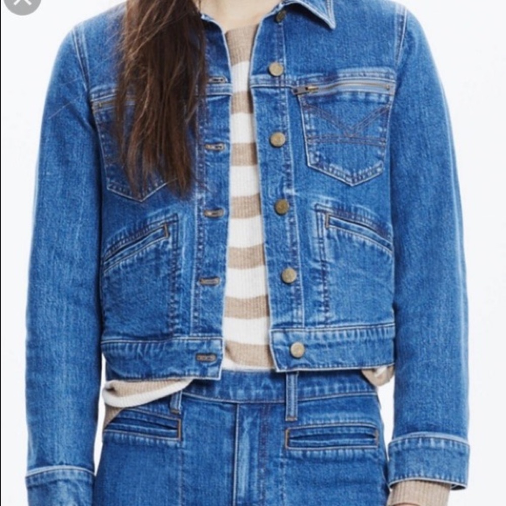 Madewell x Daryl K jean jacket XS